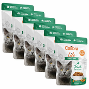 Calibra Cat Life Adult Raca v omaki 6 x 85 g