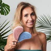 shumee Mini biorazgradljiva organska krtača za lase yeye Green