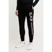 EA7 Emporio Armani Spodnji del trenirke 7M000571 AF13512 MC001 Črna Regular Fit