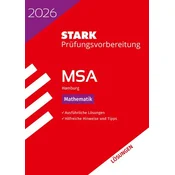 STARK Lösungen zu Mathematik - MSA 2026 Hamburg - Prüfungsvorbereitung