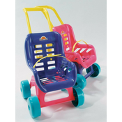 Voziček za dojenčka Buggy Dohány športen (48 cm ročaj) vijoličen/rožnat od 18 mes
