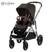 cybex gold® otroški voziček gazelle™ s chocolate brown (taupe frame)