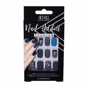 Ardell Nail Addict Premium lak za nokte 24 kom nijansa Matte Blue