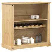 Vinski ormaric Corona 107,5x51x105,5 cm od masivne borovine