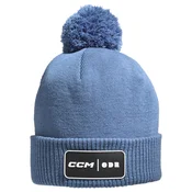Cof CCM Winter Pom Knit Solid Royal
