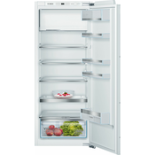 Serie 6, Vgradni hladilnik z zamrzovalnim predelom, 140 x 56 cm, ploščati tečaj KIL52AFE0