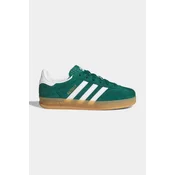 ADIDAS ORIGINALS Superge GAZELLE  zlata / temno zelena / bela