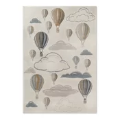 Kremno bela otroška preproga 160x235 cm Hot Air Balloon – Hanse Home