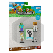MINECRAFT 3D Toppeez 5 pack blister