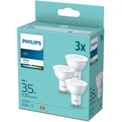 Philips 3-paket LED GU10 3W (35W) 3000K 230lm
