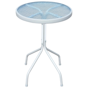 vidaXL Bistro stol od celika sivi 50 x 71 cm