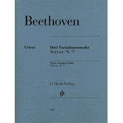 BEETHOVEN:THREE VARIATION WORKS WoO 64,70,77