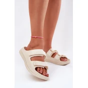 BIG STAR SHOES Womens Foam Slippers With Velcro Big Star