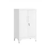 Songmics Predalnik za dokumente 40x60x90 cm bel