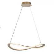 Rabalux Visilica Kallira, LED, 40 W, 3000K, 52 cm, Zlatna