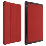 AVIZAR Izjemno tanek trifold folio etui s funkcijo stojala v dveh položajih - rdec str. Huawei MediaPad T5 10.0, (21124015)