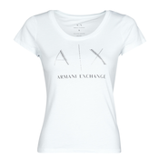 Armani Exchange Majice s kratkimi rokavi 8NYT83 Bela