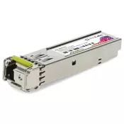GLC-BX40-D Compatible 1000BASE-BX-D BiDi SFP 1550nm-TX/1310nm-RX 40km DOM Simplex LC SMF Transceiver