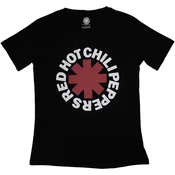 Red Hot Chili Peppers Classic Asterisk Black L Ženske Majica