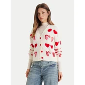 Vero Moda Pletena jopica Candy 10331353 Bež Regular Fit