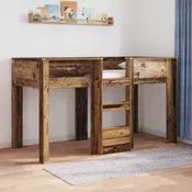Krevet na kat za djecu Staro drvo 75 x 190 cm Konstruirano drvo