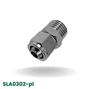 shumee Kovinski konektor, 6 mm kabel/9,7 mm navoj