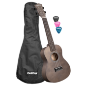 Koncertni ukulele Linden Black Cascha