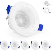 6x KYOTECH LED 88 mm vgradni reflektorji - 4000 K