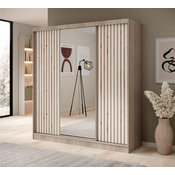 Garderobna omara Ida - 200 cm - sonoma hrast/bela