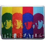 The Beatles Colour Head Shots Iron-On Patch