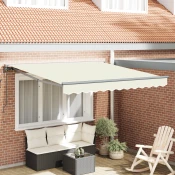 Okvir tende Krema 300 x 250 cm Poliester s PU premazom