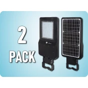 V-TAC LED sončna ulična svetilka 40W, 4800lm (120lm/W), IP65/2-PACK! Farba svetla: Dnevna bela