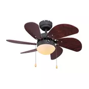 Globo 03800 - Plafonski ventilator RIVALDO 1xE14/60W/230V