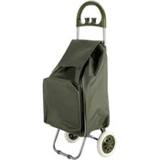 EXCELLENT Nakupovalna torba KO-CM6000050 na kolesih 40 l zelena