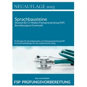 Sprachbausteine Deutsch B2-C1 Medizin Fachsprachprüfung (FSP) + Berufsbezogene Grammatik