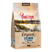Purizon Sterilised Adult losos s piščancem - brez žit - 400 g
