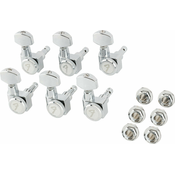 Fender Locking Tuners All Short Chrome 6 Pack Krom