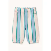 Tinycottons Otroške bombažne hlače RETRO STRIPES POPLIN BABY PANT