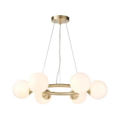 Endon 106390 - Luster na sajli OTIS 6xG9/3W/230V zlatni