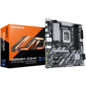 GIGABYTE B860M D3HP LGA1851 mATX osnovna plošča - Intel B860, 4xDDR5, 2xM.2, 4xSATA, 1Gb LAN, 1xDP, 1xHDMI - B860M D3HP