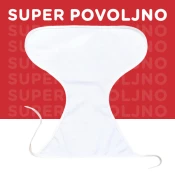 Lillo&Pippo švedska pelena, bela