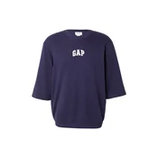 GAP Majica modra/krvavo rdeča/bela/off-bela