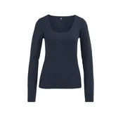 WE Fashion Majica temno modra