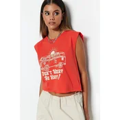 Trendyol Milla Ženska majica TWOSS23TS00122, Crvena