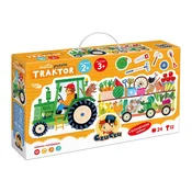 CzuCzu Moto sestavljanka Traktor 2+