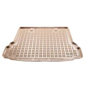 Rubber trunk mat BMW 5 2017-2023 (G31, combi, beige)