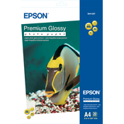 EPSON A4, visokokakovostni sijajni fotografski papir (20 listov)