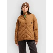 Quiksilver Shining Quilted Jacket rawhide
