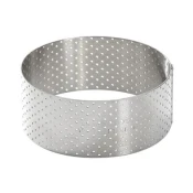 de Buyer 3098.00 Perfor. kruh. rám 8,5 cm, nerez