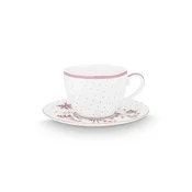 Skodelica Pip Studio 280 ml bela barva